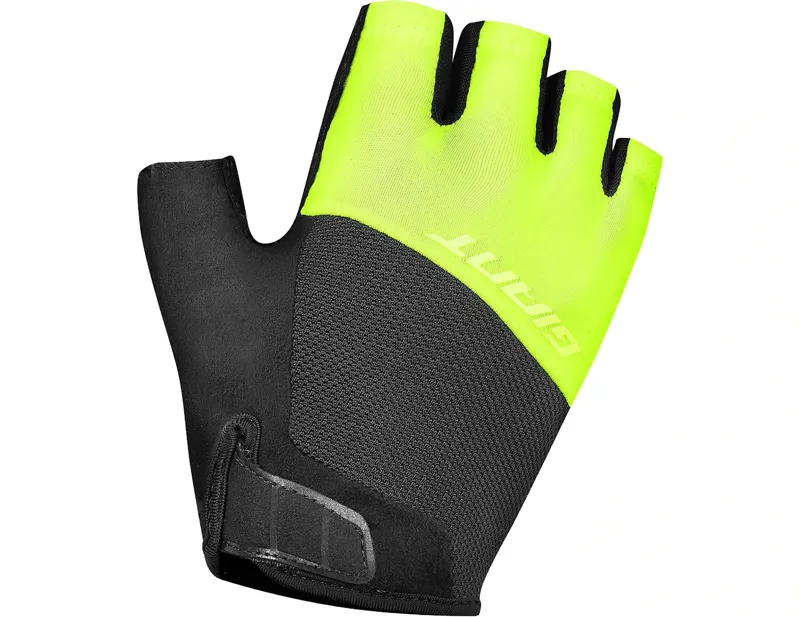 Giant Cima Short Finger Mitts in Neon Yellow