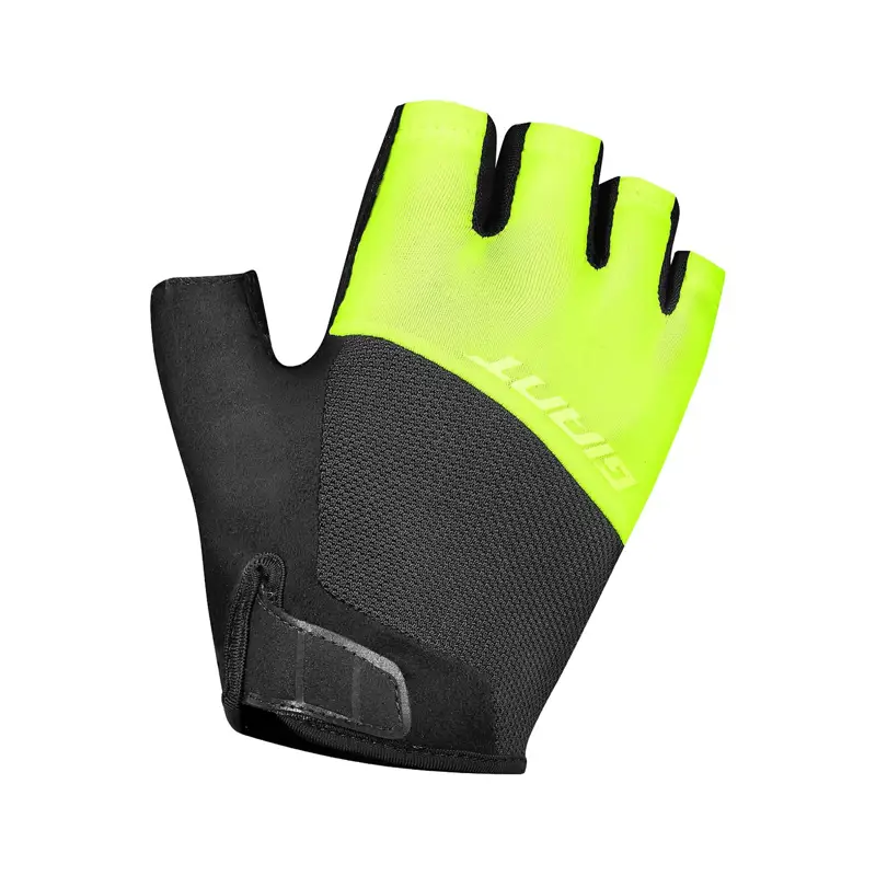 Balfes Bikes Giant Cima Short Finger Mitts in Neon Yellow | Free postage over £30, £10 off first order, price match & 0% finance.