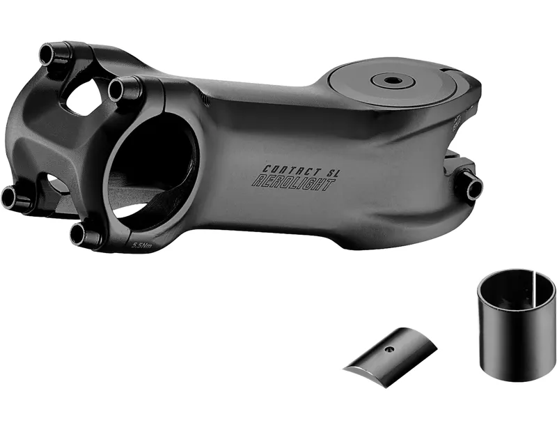 Balfes Bikes Giant Contact SL AeroLight Stem +15 Degrees in Black | Free postage over £30, £10 off first order, price match & 0% finance.