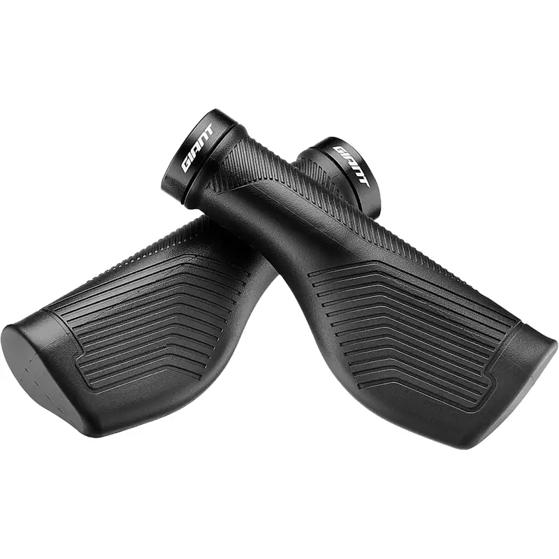 Balfes Bikes Giant Ergo Max Single Lock-On Grips in Black | Free postage over £30, £10 off first order, price match & 0% finance.