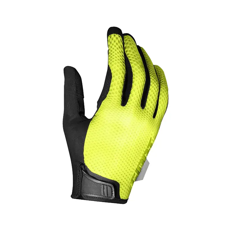 Balfes Bikes Giant Pace Gel Full Finger Gloves in Neon Yellow | Free postage over £30, £10 off first order, price match & 0% finance.