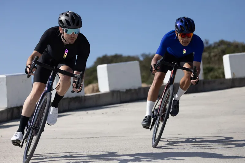 Giant Race Day Short Sleeve Jersey in Blue/Black-11