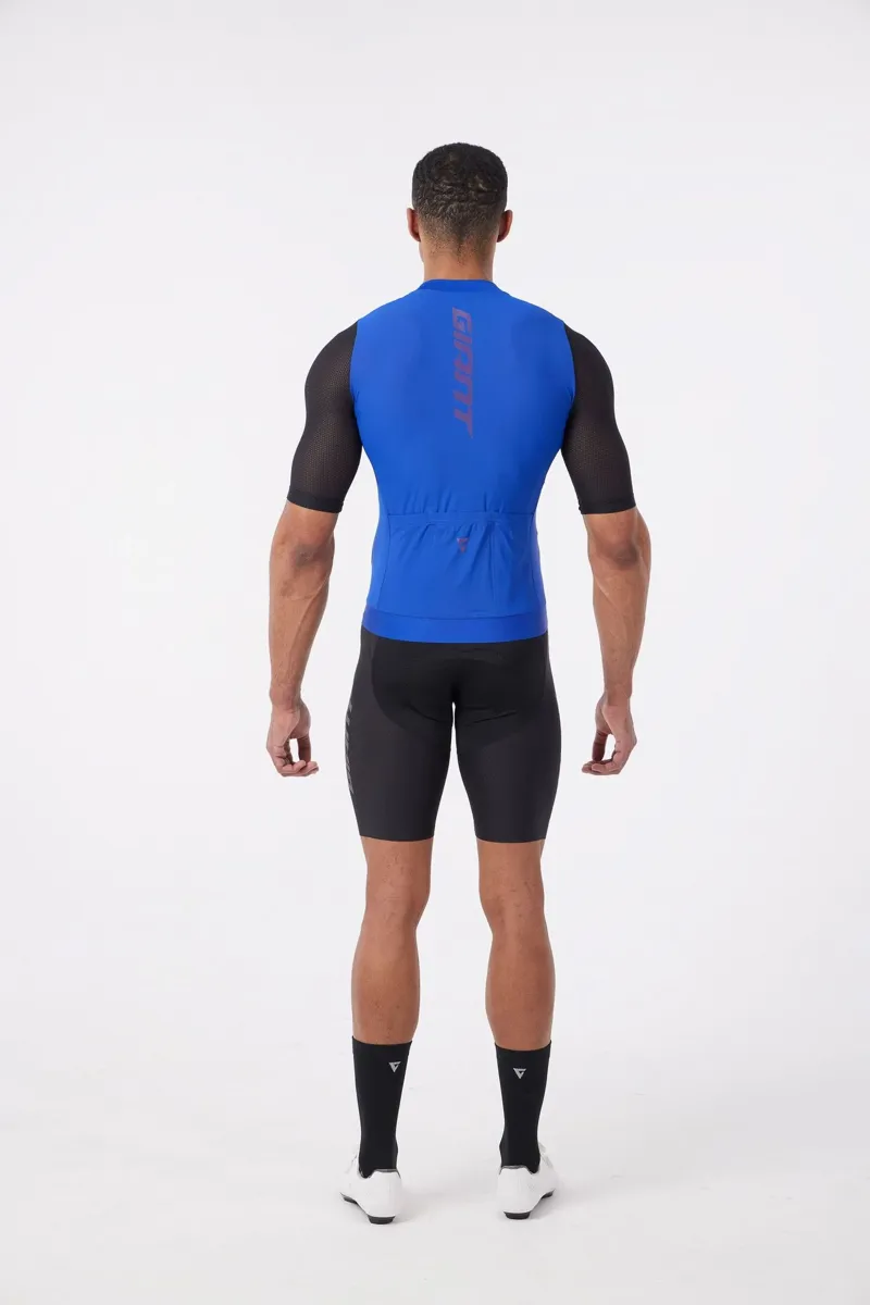 Giant Race Day Short Sleeve Jersey in Blue/Black-3