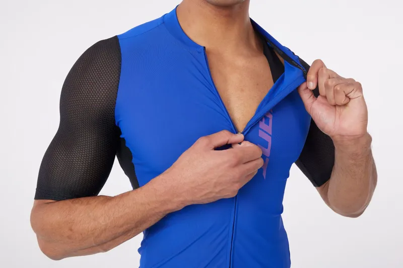 Giant Race Day Short Sleeve Jersey in Blue/Black-5