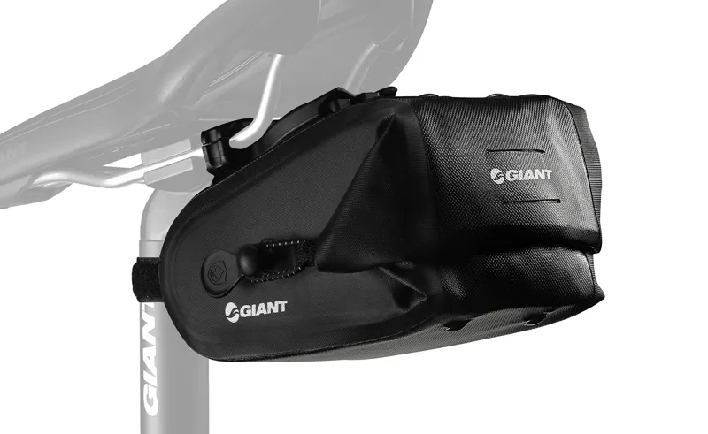Giant Waterproof Saddle Bag in Black Medium