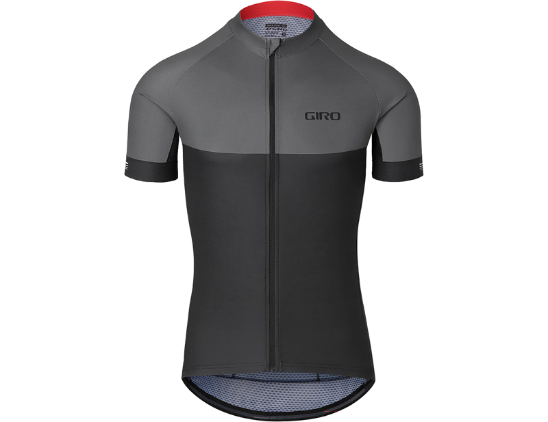 Giro Chrono Men's Short Sleeve Jersey in Black/Grey