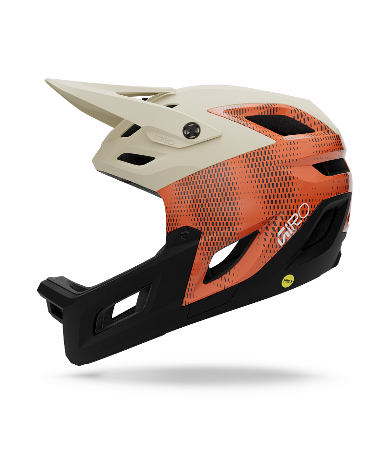 Giro Coalition Spherical MTB Helmet in Open Orange / Stone-1
