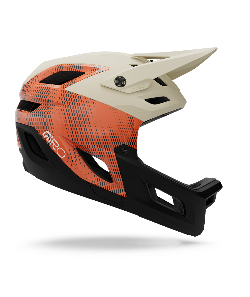 Giro Coalition Spherical MTB Helmet in Open Orange / Stone-2