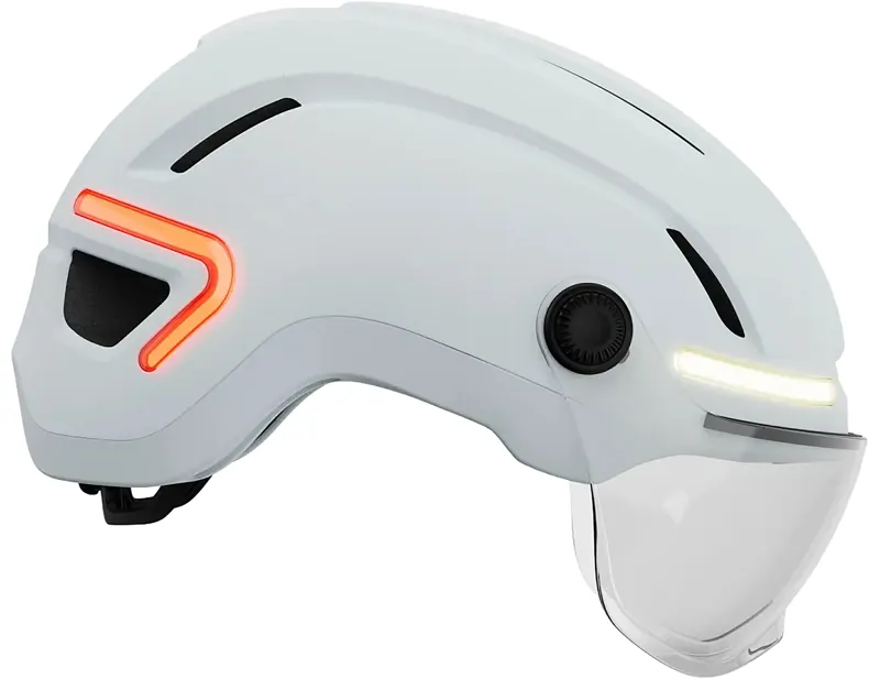 Giro Ethos MIPS LED Shield Helmet in Matte White-2