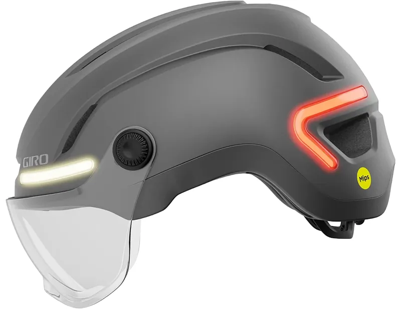 Giro Ethos MIPS LED Shield Helmet in Graphite-1