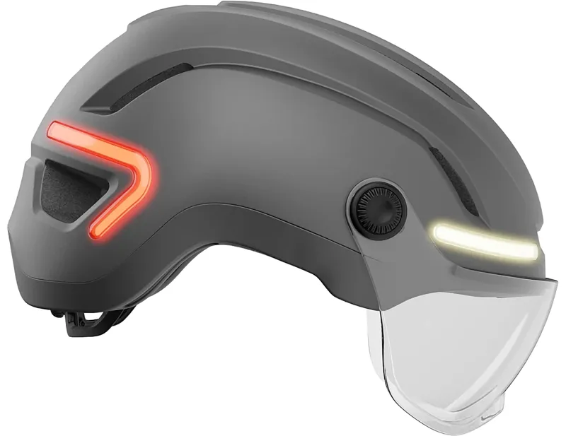 Giro Ethos MIPS LED Shield Helmet in Graphite-2