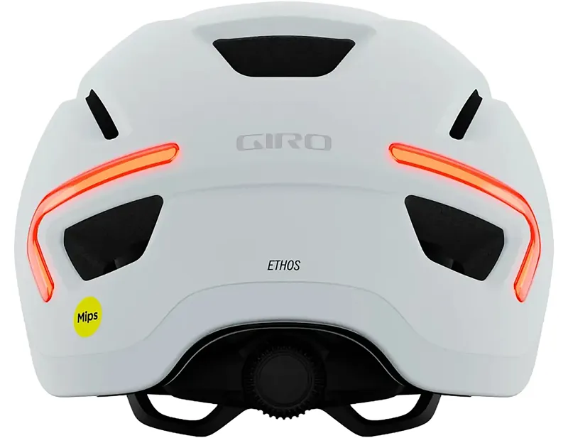 Giro Ethos MIPS LED Urban Helmet in Matte White-3