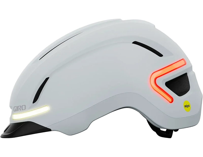 Giro Ethos MIPS LED Urban Helmet in Matte White-1