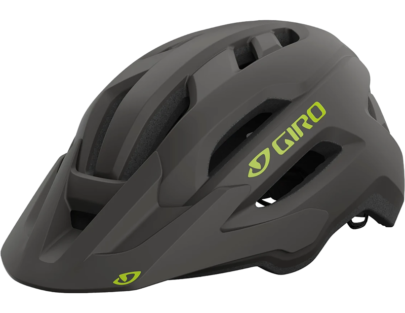 Giro Fixture II MTB Helmet in Matte Black/Green