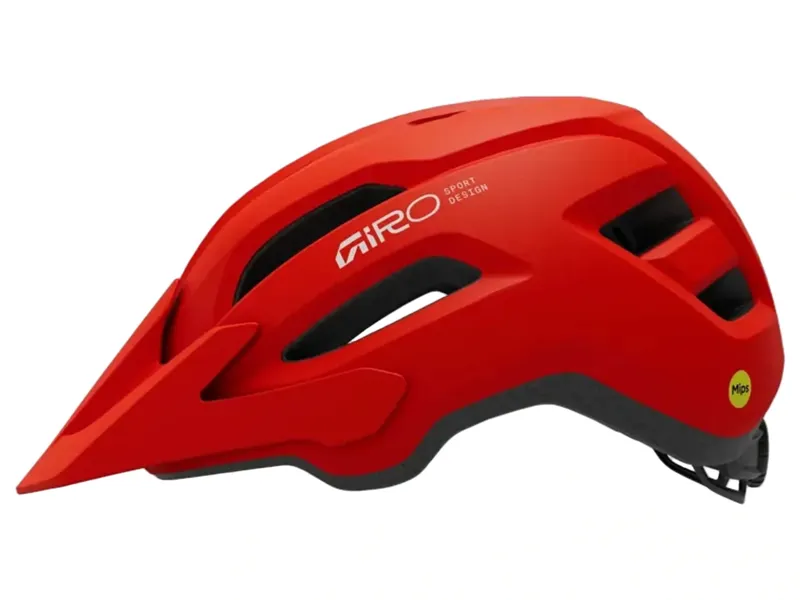 Giro Fixture MIPS II MTB Helmet in Flame Red-1