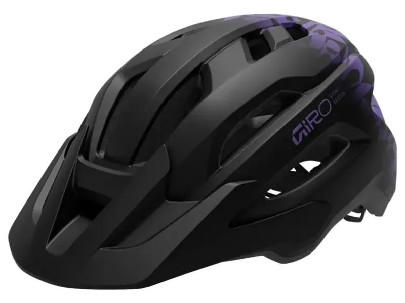Giro Fixture MIPS II MTB Helmet in Matte Black/Purple Rush