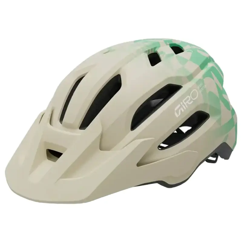 Balfes Bikes Giro Fixture MIPS II MTB Helmet in Matte Stone/Green Rush | Free postage over £30, £10 off first order, price match & 0% finance.