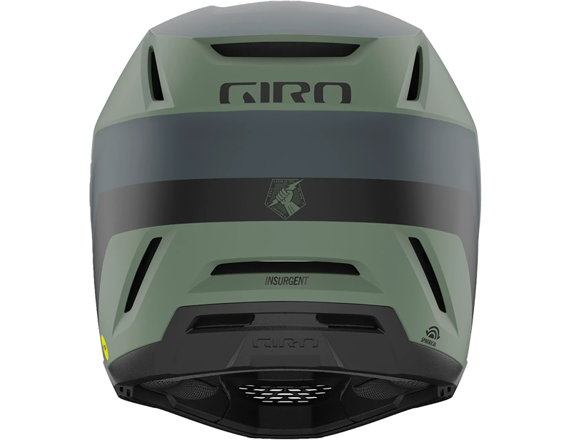 Giro Insurgent Spherical Helmet in Matte Green-3