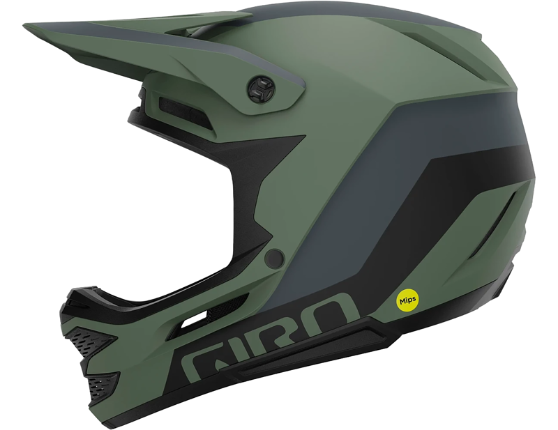 Giro Insurgent Spherical Helmet in Matte Green-1