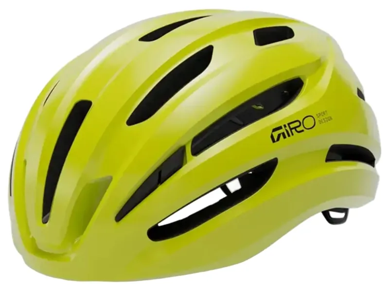 Giro Isode II Road Helmet in Hi Viz Yellow