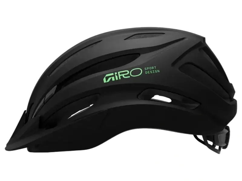 Giro Register II Youth Urban Helmet in Black/Green-1