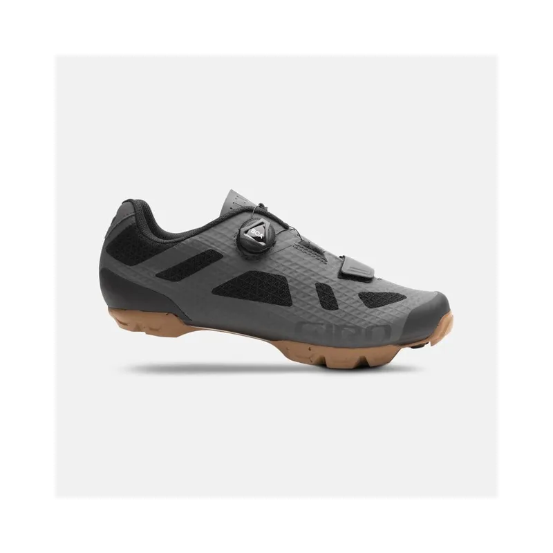 Giro Rincon Mountain Bike Cycling Shoes in Dark Shadow/Gum-1