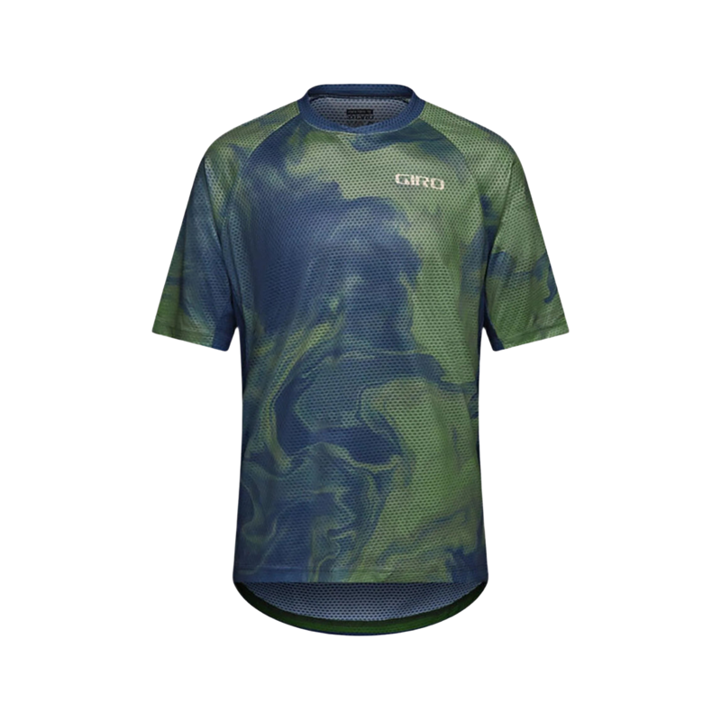 Balfes Bikes Giro Men's Roust Short Sleeve Jersey in Green | Free postage over £30, £10 off first order, price match & 0% finance.