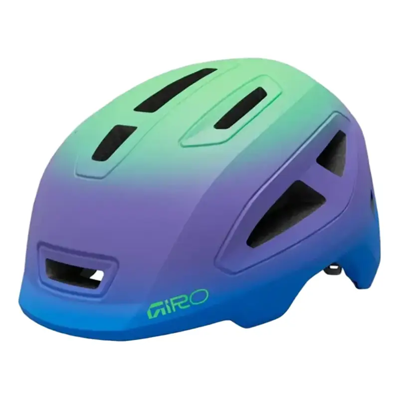 Balfes Bikes Giro Scamp II Youth Helmet in Matte Jewel/Vivid Fade | Free postage over £30, £10 off first order, price match & 0% finance.