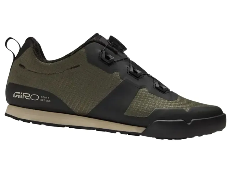 Giro Tracker BOA Flat Pedal Cycling Shoe in Dark Sage