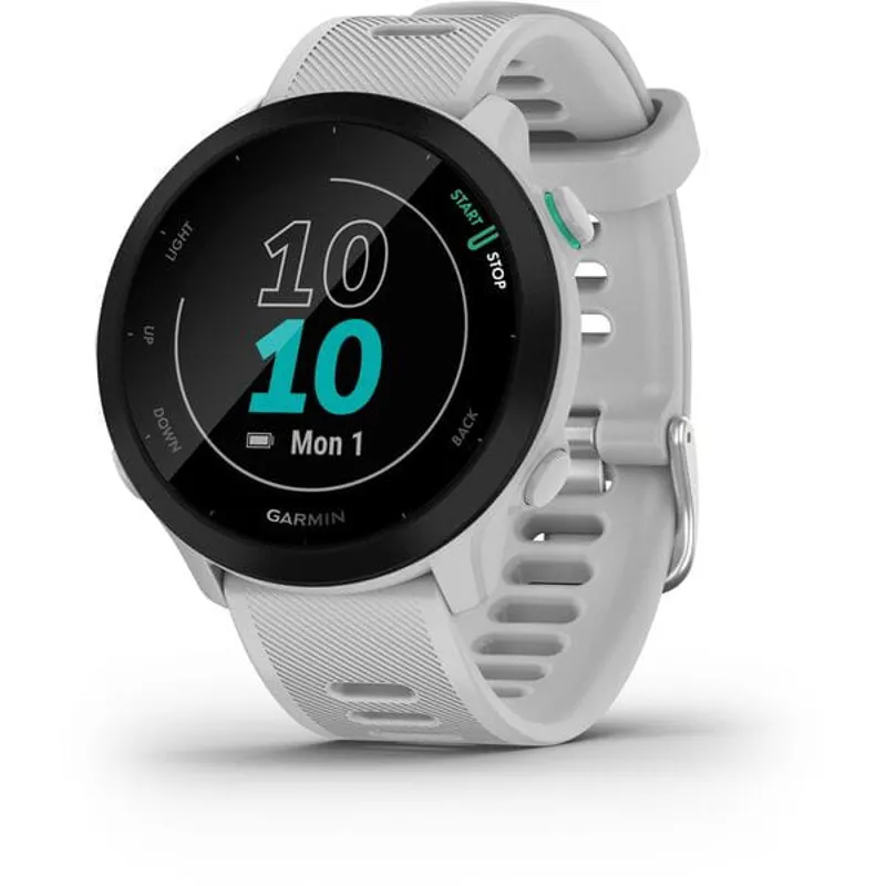 Garmin Forerunner 55 GPS Watch in White