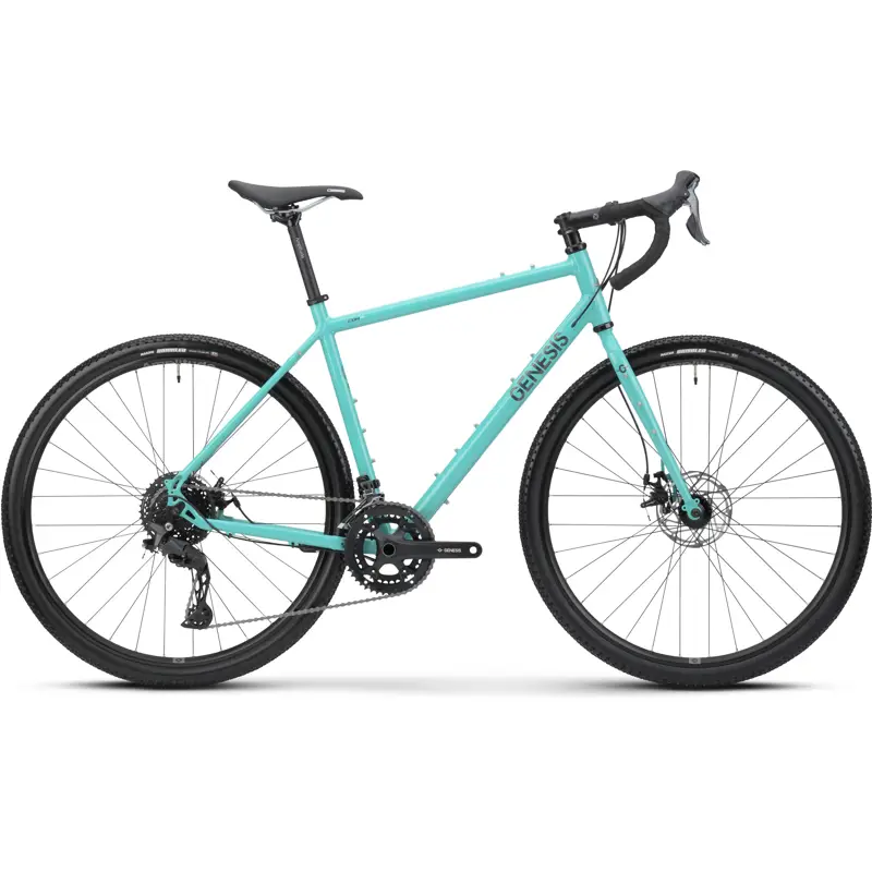Balfes Bikes Genesis CDA 20 Gravel Bike 2026 in John Teal | Free postage over £30, £10 off first order, price match & 0% finance.