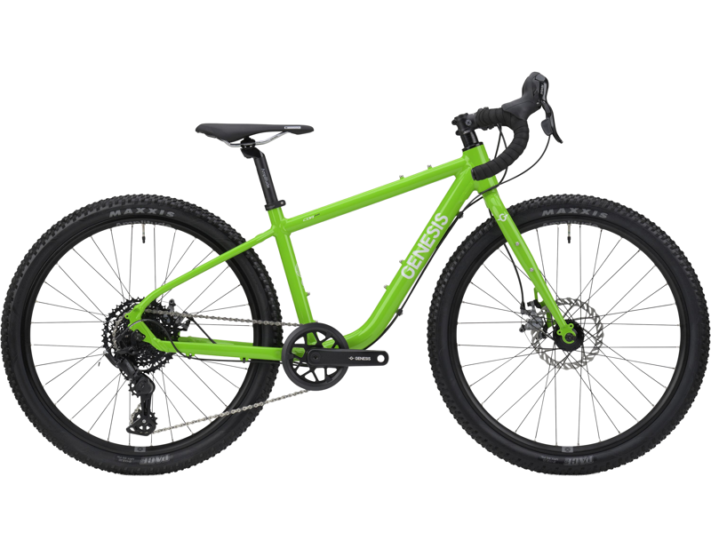 Genesis CDA JNR Kids 24 Inch Gravel Bike 2026 in Polyphonic Pea