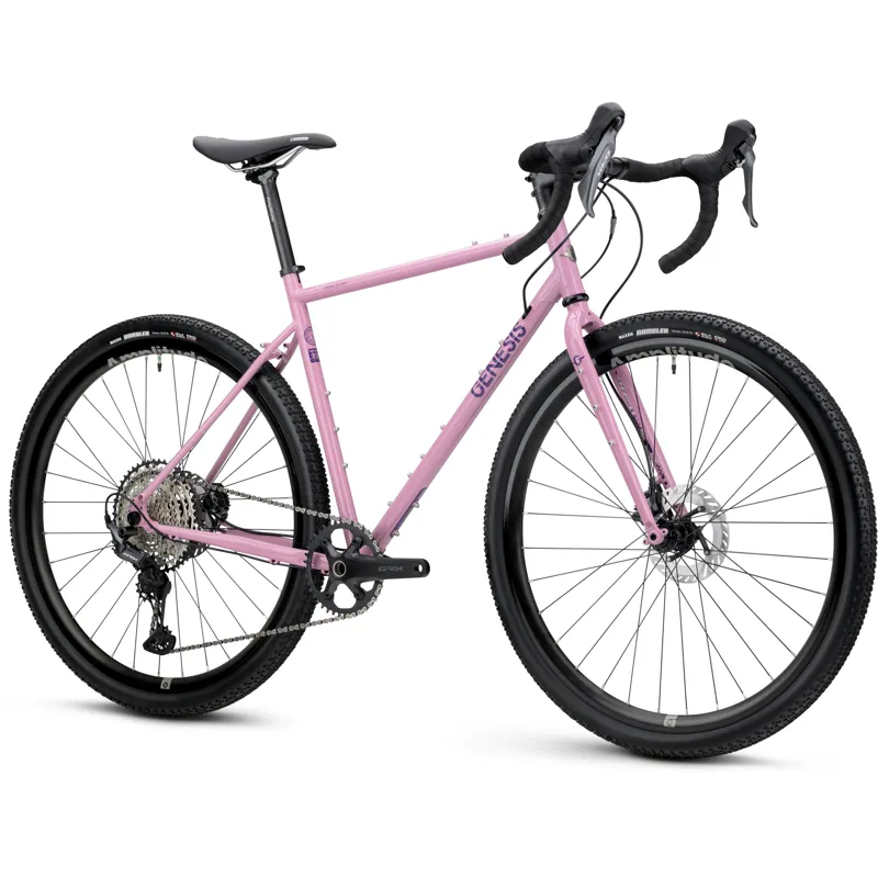 Genesis Croix De Fer 40 Gravel Bike 2026 in Pink Depeche Mauve-1