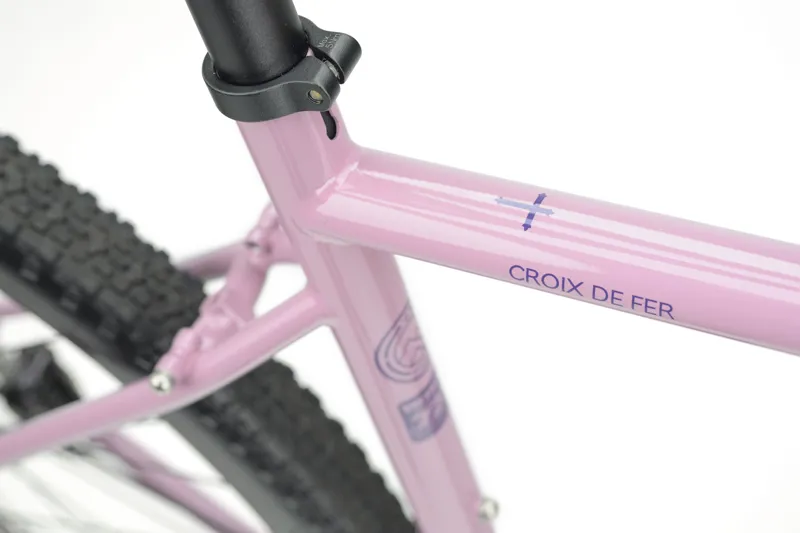 Genesis Croix De Fer 40 Gravel Bike 2026 in Pink Depeche Mauve-2