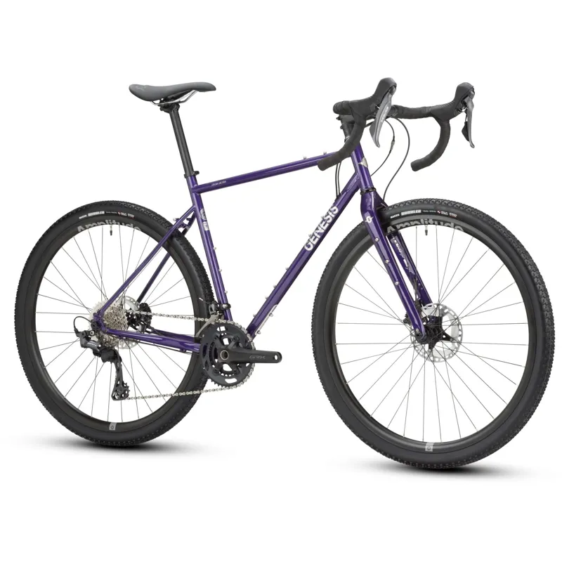 Genesis Croix De Fer 50 Gravel Bike 2026 in Stone Temple Violets-1