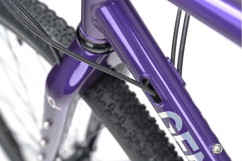 Genesis Croix De Fer 50 Gravel Bike 2026 in Stone Temple Violets-3