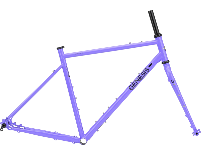 Genesis Croix De Fer 725 Gravel Frameset 2027 in Massive Li-Lac
