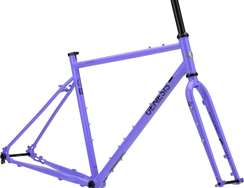Genesis Croix De Fer 725 Gravel Frameset 2027 in Massive Li-Lac-1