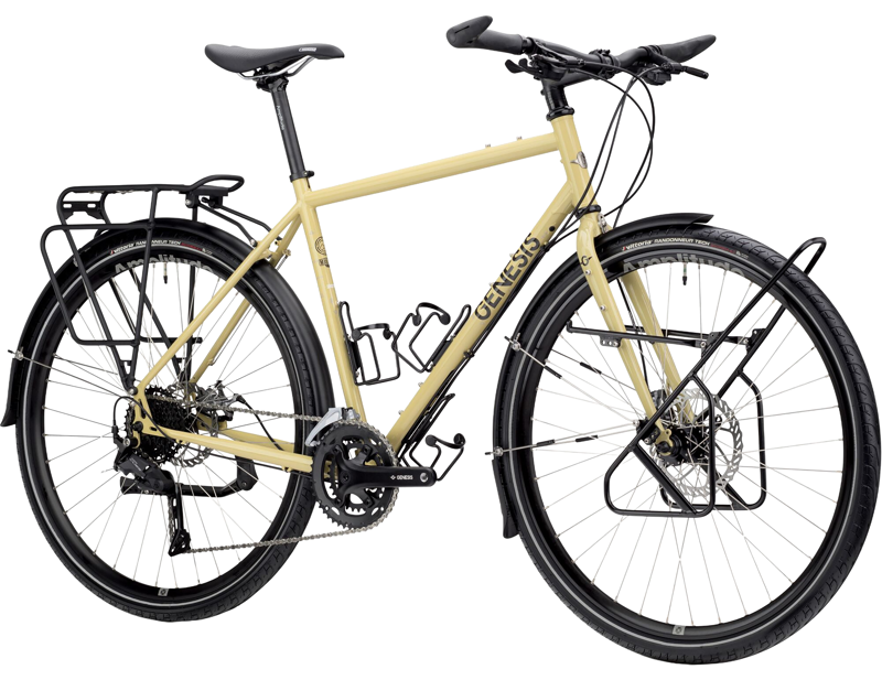 Genesis Tour De Fer 10 Touring Bike 2027 in Tan Halen-1