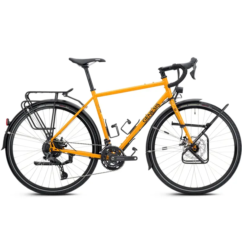 Balfes Bikes Genesis Tour De Fer 40 Touring Bike 2027 in Elvis Offyellow | Free postage over £30, £10 off first order, price match & 0% finance.
