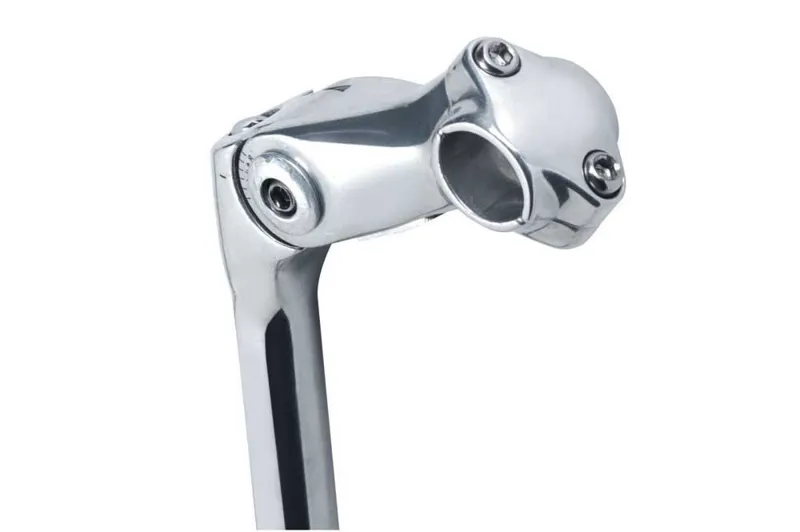 Raleigh Adjustable 110mm Handlebar Stem with 25.4mm Quill in Silver
