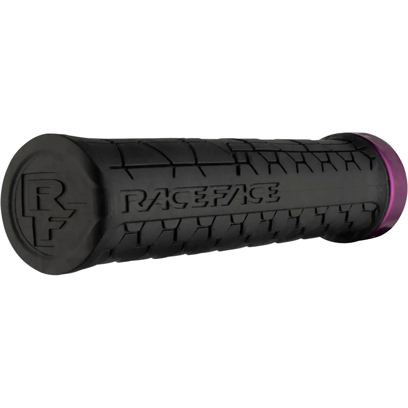 Balfes Bikes Race Face Lock-On Getta Grips in Black/Purple | Free postage over £30, £10 off first order, price match & 0% finance.