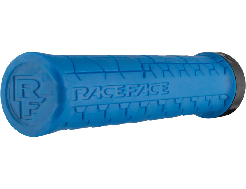 Balfes Bikes Race Face Lock-On Getta Grips in Blue/Black | Free postage over £30, £10 off first order, price match & 0% finance.