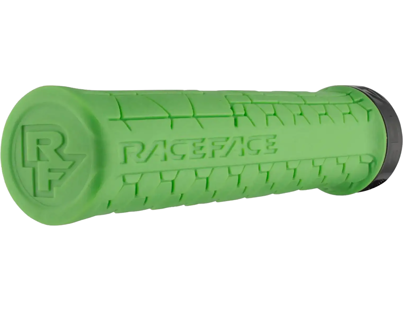Balfes Bikes Race Face Lock-On Getta Grips in Green/Black | Free postage over £30, £10 off first order, price match & 0% finance.