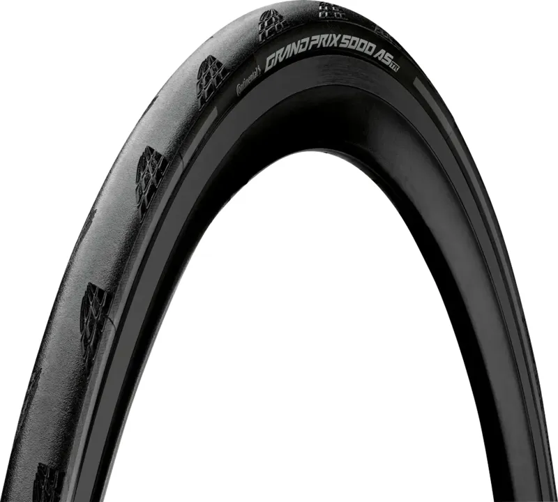 Pair of Continental Grand Prix 5000AS TR 700c Folding Road Tyres in Black/Reflex with Pirelli P Zero 700x-1