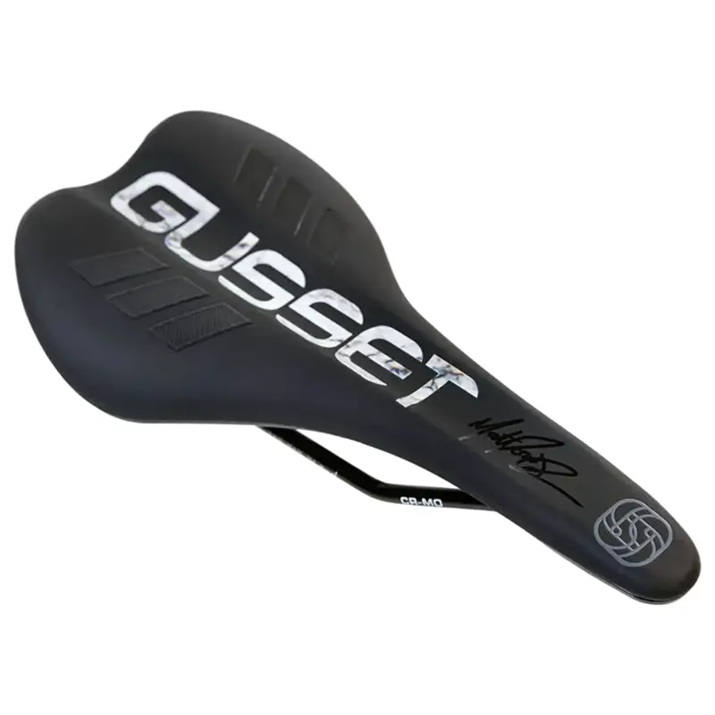 Balfes Bikes Gusset Matt Jones S2 AM MTB Saddle 280x140mm in Chrom Grey Marble | Free postage over £30, £10 off first order, price match & 0% finance.
