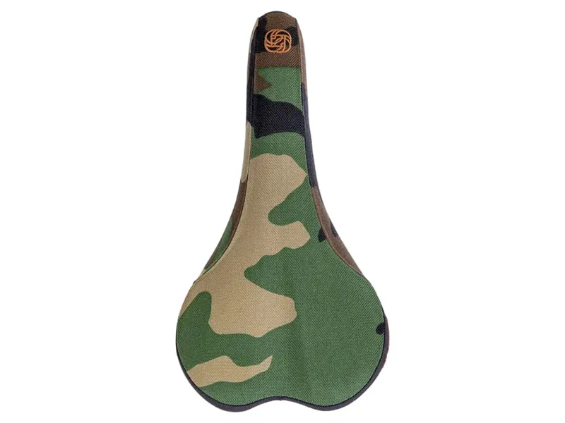 Gusset R-Series Race Road/XC MTB Dual Density Saddle 277x142 in Camo-2