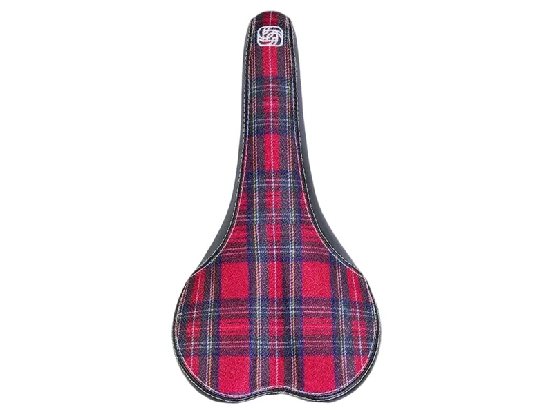 Gusset R-Series Race Road/XC MTB Dual Density Saddle 277x142 in Tartan-2
