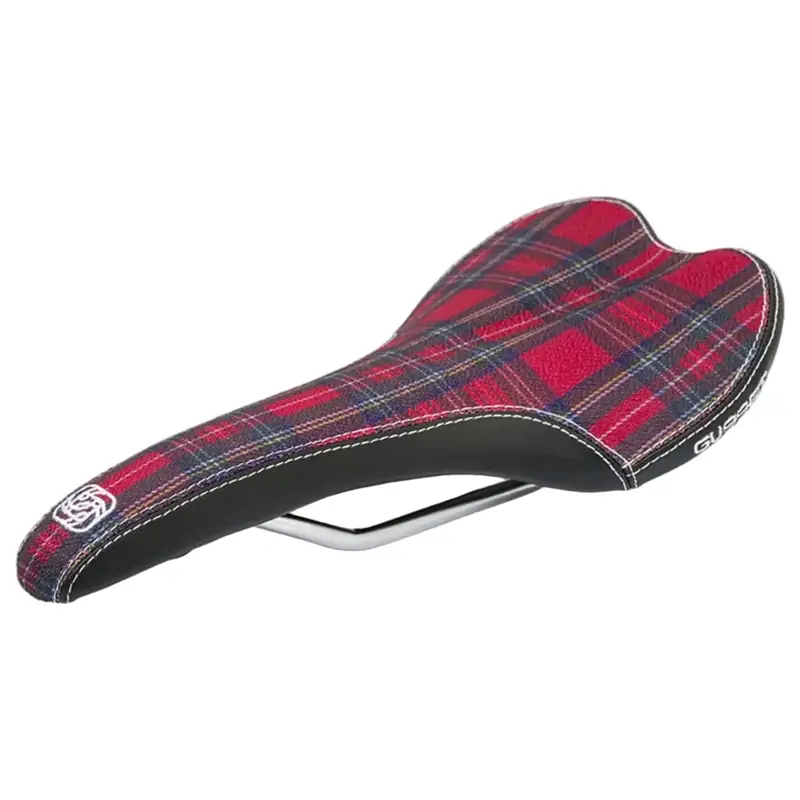 Balfes Bikes Gusset R-Series Race Road/XC MTB Dual Density Saddle 277x142 in Tartan | Free postage over £30, £10 off first order, price match & 0% finance.