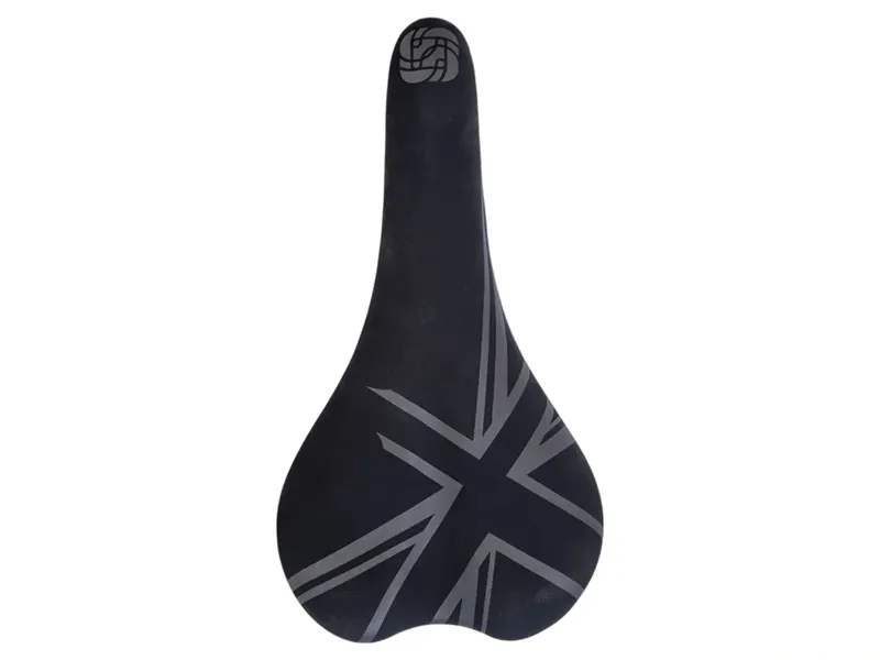 Gusset R-Series Race Road/XC MTB Dual Density Saddle in Black Jack-2